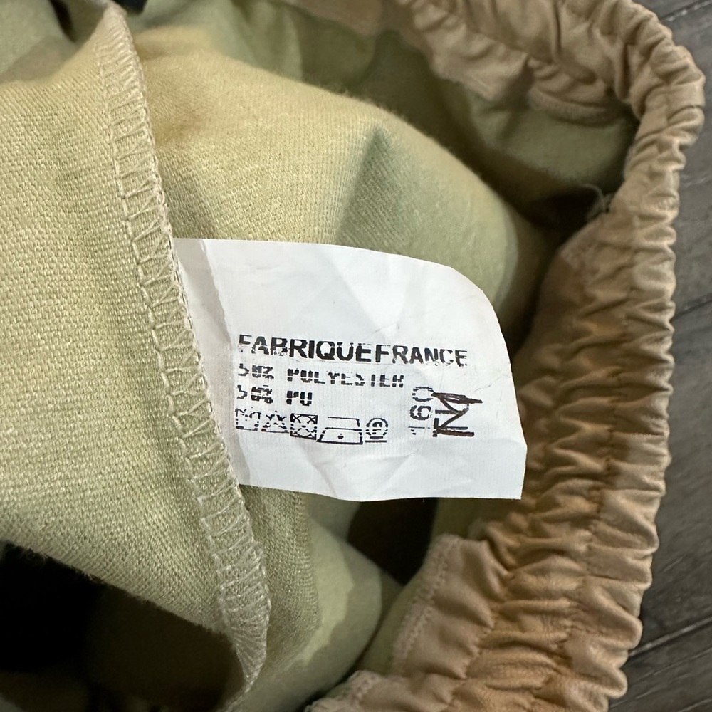 Parisian Vegan Leather Joggers - Picture 8 of 13